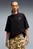 Чоловіча чорна футболка Essentials Oversized Tee Men