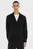 Чоловічий чорний піджак LINEN VISCOSE SHIRT BLAZER