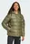 Мужская оливковая куртка Essentials CLIMAWARM Synthetic Down Puffer Hooded