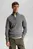 Мужская серая шерстяная кофта MULTI HTR MERINO ZIP MOCK