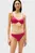 Женский малиновый бюстгальтер WIRELESS PUSH UP BRA