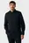 Чоловіча чорна лляна сорочка CALEB Basic linen shirt
