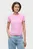 Женская розовая футболка SLIM C-NECK
