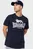 Мужская темно-синяя футболка LOGO - Men's t-shirt Regular Fit