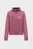Женское розовое худи REG TONAL SHIELD ZIP HOODIE