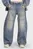 Жіночі сині джинси Bowey 3D Extreme Extreme Carpenter Loose Wmn