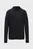 Мужская черная кофта LINEAR HALF ZIP SWEATER