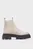 Женские бежевые челси COMBAT LEATHER LOW CHELSEA