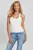 Женский белый топ