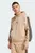 Мужское бежевое худи Essentials 3-Stripes Fleece
