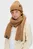 Дитячий набір аксесуарів (шапка, шарф) MONOGRAM RIB SCARF BEANIE SET