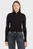 Женская черная кофта TJW 1/4 ZIP TECHNICAL RIB