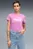Жіноча рожева футболка ESS No. 1 Logo Tee Women