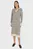 Женское бежевое платье в полоску CO JERSEY STITCH POLO SWT DRESS