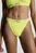 Жіночі салатові трусики від купальника HIGH LEG CHEEKY BIKINI