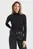 Женский черный гольф LIGHT COTTON LS TURTLENECK