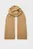 Женский бежевый шерстяной шарф CASHMERE CHIC KNIT SCARF