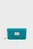 Жіноча бірюзова шкіряна сумка