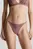 Женские розовые трусики HIGH LEG TANGA