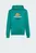 Детское зеленое худи Adidas Minecraft Terrex