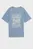 Женская голубая футболка Graphic Paradise Mindset Washed Relaxed Tee Women