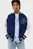 Чоловічий синій бомбер T1 KNITTED VARSITY