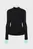Женский черный гольф Buran Merino Color Block