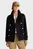 Жіноче темно-синє вовняне пальто WOOL BLEND DB PEACOAT