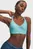 Женский голубой топ UA Infinity Low 2.0 Bra-BLU