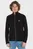 Мужской черный  кардиган TJM REG ZIPTRU HI NECK SWEATER