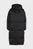 Жіноча чорна куртка TJW LONG SATIN PUFFER