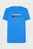 Мужская синяя футболка slim logo tee