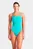 Жіночий бірюзовий купальник TEAM SWIMSUIT CHALLENGE SOLID