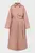 Жіночий пудровий плащ BONDED COTTON TRENCH COAT