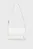 Жіноча біла сумка BLOCK FLAP SHOULDERBAG25 PU
