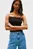 Женский черный топ SLIM BANDEAU