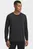Мужской черный лонгслив UA TRAIL RUN Wool LS