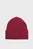 Чоловіча бордова шапка FINE RIB BEANIE