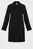 Женское черное платье SHIRT DRESS