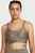 Жіночий коричневий топ UA Infinity High 2.0 Bra