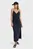 Женское темно-синие платье SLIP DRESS