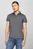 Чоловіче темно-синє поло PRETWIST MOULINE SLIM FIT POLO