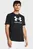 Мужская черная футболка UA SPORTSTYLE LOGO UPDATE SS-BLK