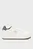 Женские белые кожаные сникерсы FLATFORM ESS