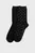Жіночі чорні шкарпетки у горошок (2 пари) TH WOMEN SOCK DOT