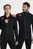 Чорна спортивна кофта (унісекс) TEAM JACKET PANEL KNITTED POLY