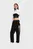 Женские черные спортивные брюки KLJ TEXT LOGO SLIM SWEATPANT