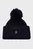 Жіноча темно-синя шапка TH EVENING POMPOM BEANIE