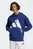 Мужское синее худи Essentials Big Logo French Terry