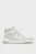 Женские белые кожаные кроссовки TOMMY JEANS WMN SKATE MID